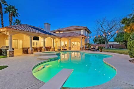 Lux 5Br Vegas Home W Pool, Spa, Games, Near Strip Las Vegas Zewnętrze zdjęcie